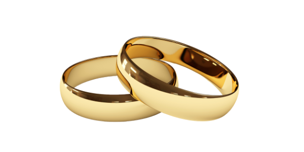 Gold Wedding bands options in HAtton Garden